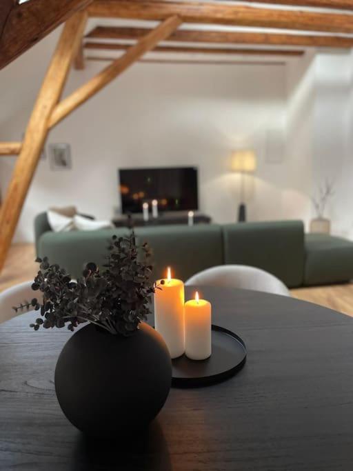 Mosel-Charm - Urige Dachgeschosswohnung - 3 Schlafzimmer Fuer 6 Personen - Liebevoll Renoviert & Gemuetlich Юрциґ Екстер'єр фото